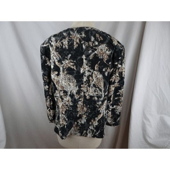 R Q T Women Corduroy Full Zip Jacket Size XL - Picture 3 of 10